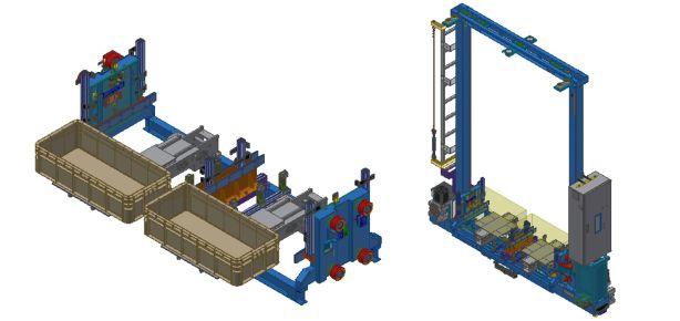 Dual Crane 双主机自动仓储系统